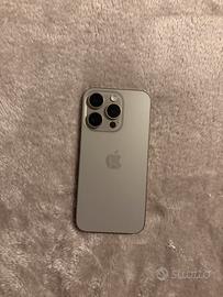 IPhone 15 pro 256gb Titanio naturale