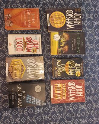 Lotto 8 libri John Grisham