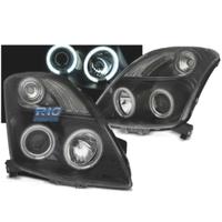 FARI SUZUKI SWIFT 05-10 ANGEL EYES CCFL FONDO NERO