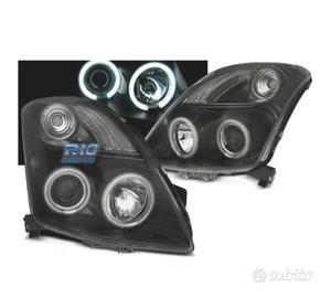 FARI SUZUKI SWIFT 05-10 ANGEL EYES CCFL FONDO NERO