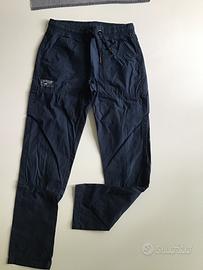 Pantaloni bambino blu 9-10 anni elasticizzati OVS