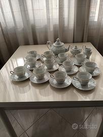 Servizio da te per 12  Porcellana dei Medici