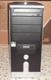 PC desktop ASRock - VISTA con monitor 14"
