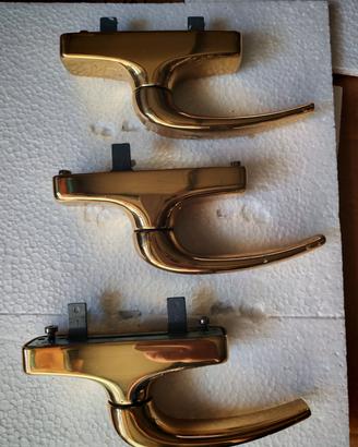 Lotto maniglie Cremonesi in ottone