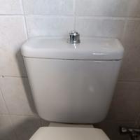 Cassetta scarico wc a zaino ceramica + Geberit