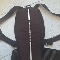 Gilet protezione dorsale mountain bike/sci