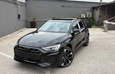 NEW Audi A3 SPB Black Line TDI 110Kw S Line Tronic