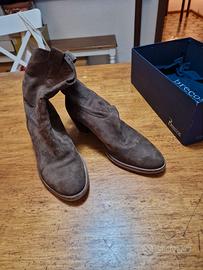 stivaletti camoscio donna