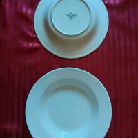 Coppia di piatti fondi Villeroy e Boch