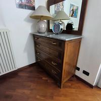 camera matrimoniale in noce nazionale