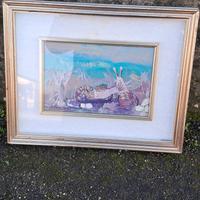 quadro olio su tela di cassini 