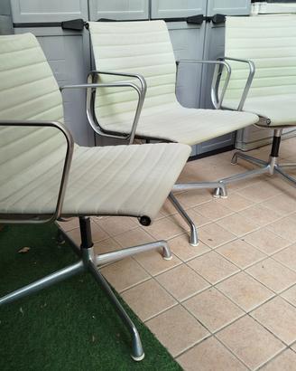 Sedia (n°3) serie Aluminium Group, ICF (Vitra) 