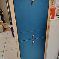 Settimino+libreria scaffale(2 Pezzi) 