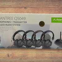 Avantree Q5049 - 4 Cuffie wireless + 1 Trasmitter