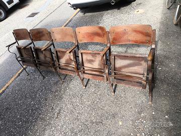 Sedie cinema inizio 900