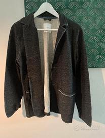 Giacca Blazer in Maglia Grigio Mango - 13-14 Anni