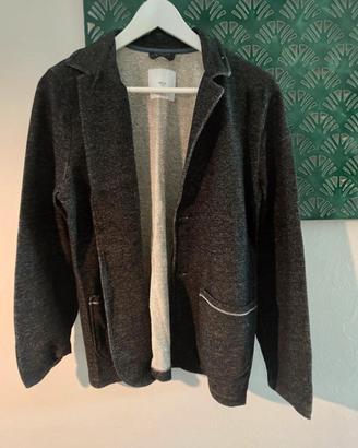 Giacca Blazer in Maglia Grigio Mango - 13-14 Anni