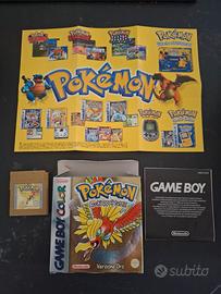 Pokemon Oro gameboy 