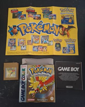 Pokemon Oro gameboy 