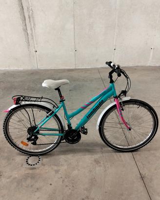 CityBike con portapacchi ragazza 26 pollici 