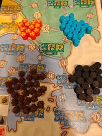 Power Grid Deluxe Alta tensione - set segnalini