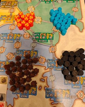 Power Grid Deluxe Alta tensione - set segnalini