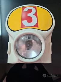 Moto cross mascherina con faro