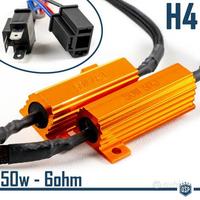 RESISTENZE 50W-6 OHM Kit Led H4 SPEGNI SPIA Errore