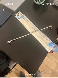 Bastone tenda con supporto senza fori