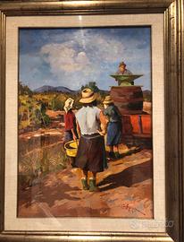 Quadri olio su tela