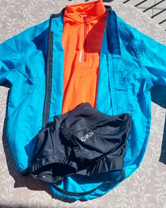 Set abbigliamento ciclismo bambino 10 anni