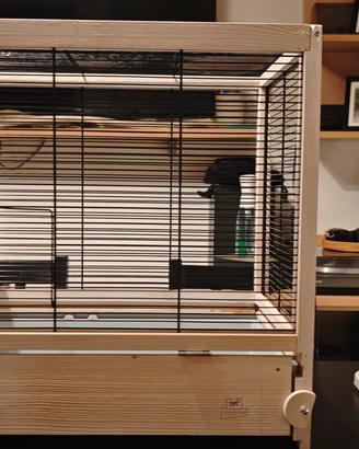gabbia in legno per roditori 
