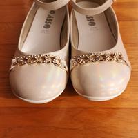 Scarpe ballerine cerimonia bambina n. 34