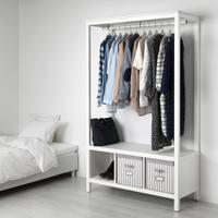IKEA HEMNES Guardaroba a Giorno - Legno Massiccio