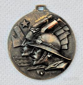 Medaglia epoca fascista propaganda "Campagne A.O."