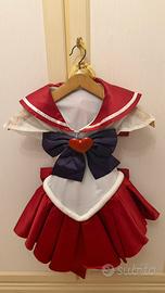 Cosplay Sailor Mars bambina