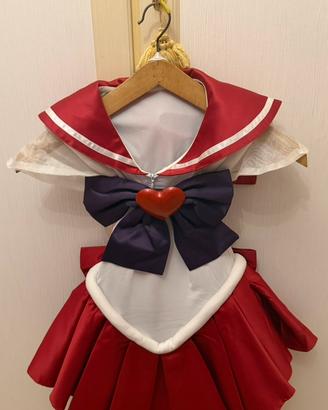 Cosplay Sailor Mars bambina