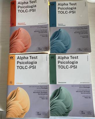 Kit Completo Alpha Test Psicologia TOLC-PSI / TOLC
