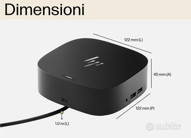 Docking Station HP USB-C G5 100W - NUOVA IMBALLATA