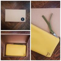 Pochette borsetta taschina in pelle Presotto nuova