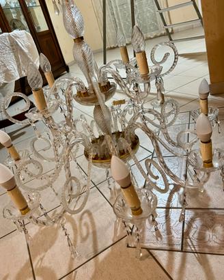 Lampadario di cristallo
