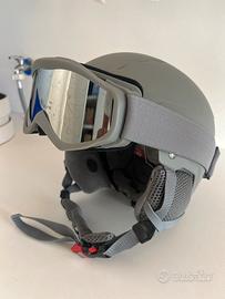 Casco Sci bambino con maschera