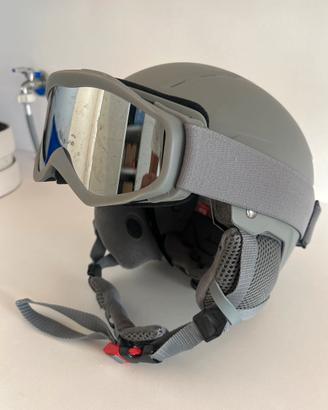 Casco Sci bambino con maschera