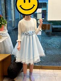 Abito cerimonia, cresima o damigella 157cm