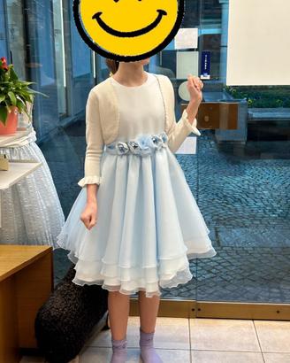 Abito cerimonia, cresima o damigella 157cm