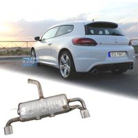 SILENZIATORE VOLKSWAGEN VW SCIROCCO 08- LOOK R