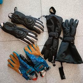 set guanti sci tg 6/8 anni 