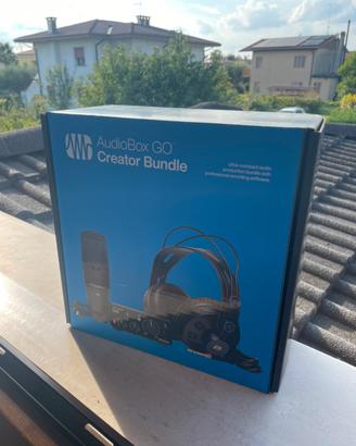 Bundle - scheda audio - microfono - cuffie