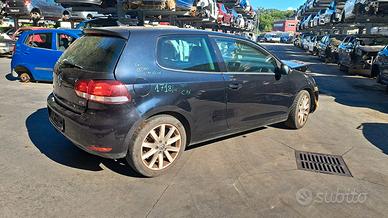 VW GOLF VI 2010 SOLO PER RICAMBI