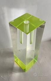 Vaso monofiore acrilico Tomoko Mizu per Cappellini